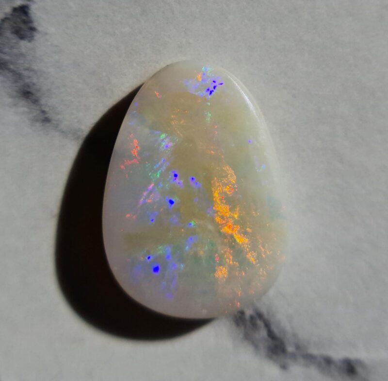 Coober Pedy White Opal 6.35 cts - Image 2